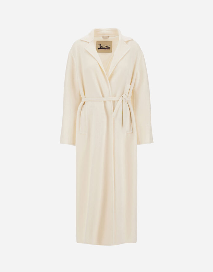 Herno BELTED COAT IN NEW MODERN WOOL  CA000585D334151000