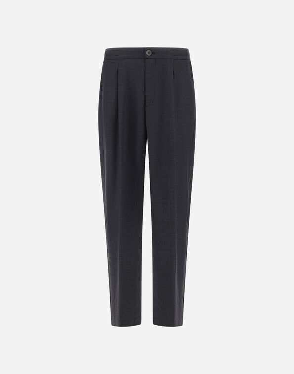 Herno TROUSERS IN FLUID WOOL  PT000136U334539487