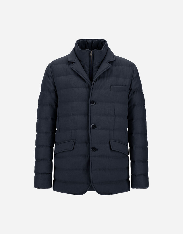 Herno WOOL-BLEND, VISCOSE AND SUEDE-EFFECT BLAZER  PI001403U332789200