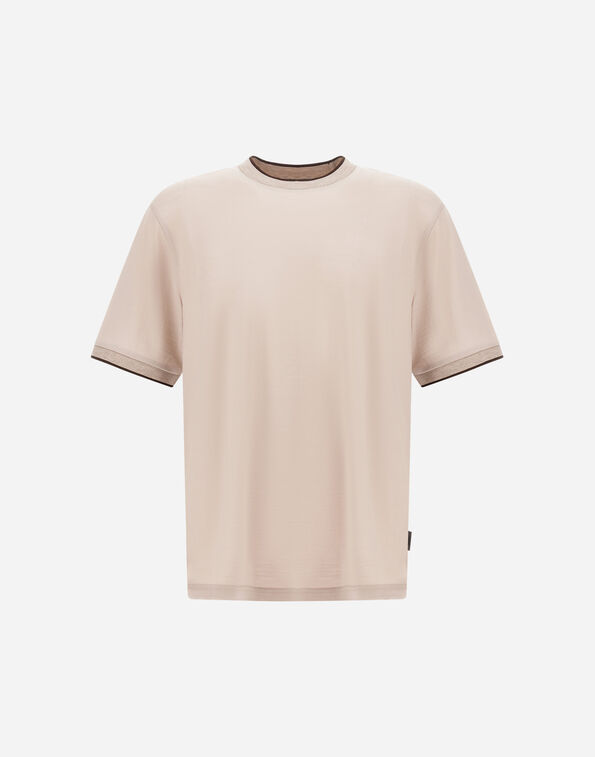 Herno T-SHIRT IN SOFT WOOL JERSEY  JG000244U520681985