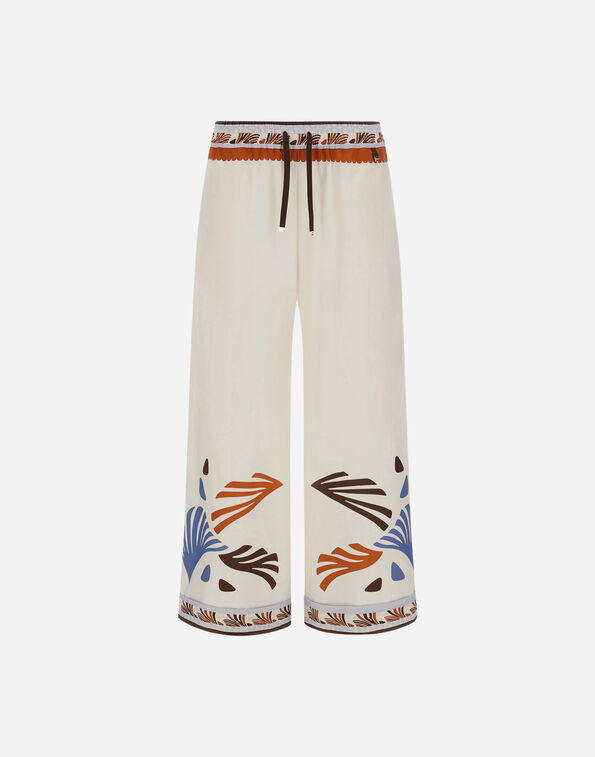 Herno TROUSERS IN SUMMER PRINT COTTON  PT000233D133209999