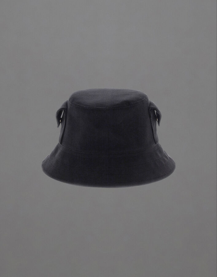 Herno LAMINAR BUCKET HAT IN WASHED TECH-CORDUROY  BER0035UL128949300
