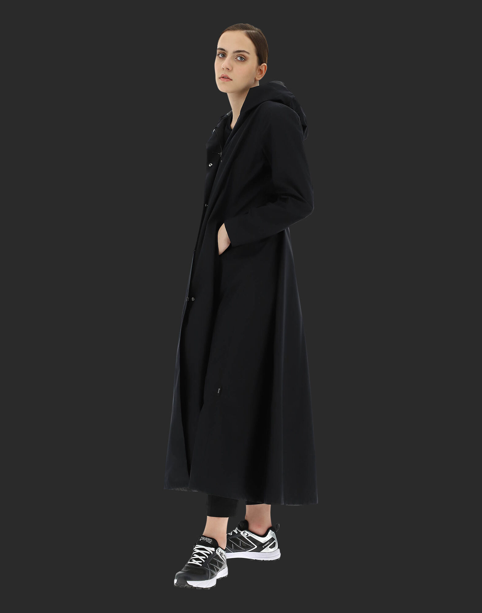 GORE-TEX 2LAYER LONG LAMINAR TRENCH COAT
