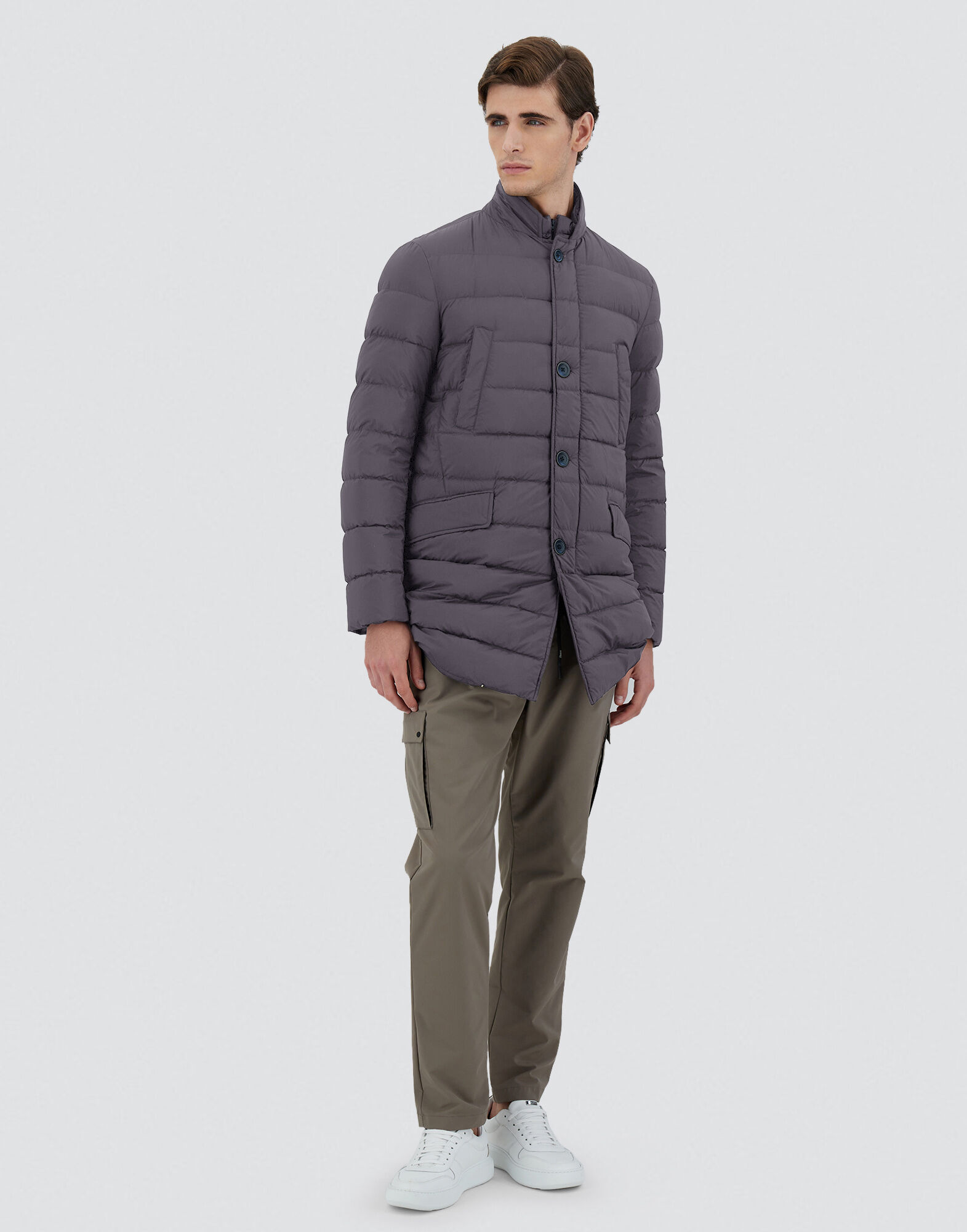 IL CAPPOTTO in Anthracite for Men | Herno®