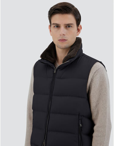 VEST IN ARENDELLE in Navy Blue for Men | Herno® 