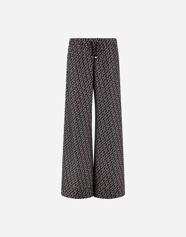 Herno TROUSERS IN ICONIC PRINT SILK  PT000210D16009P9300