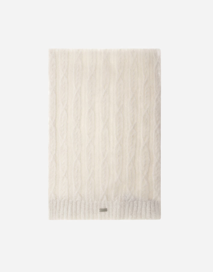 Herno RESORT SCARF IN CABLE KNIT ALPACA WOOL  SCP0006DR702751985