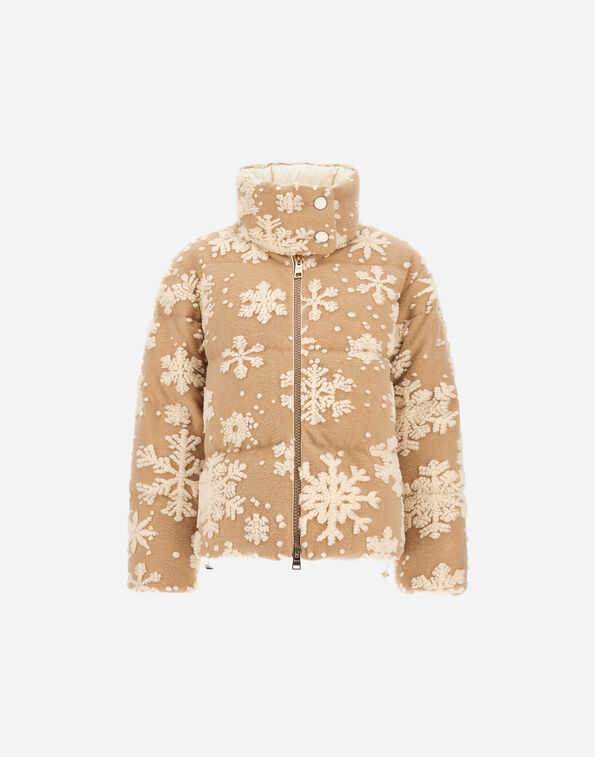 Herno SNOWFLAKE JACQUARD FABRIC JACKET  PI002264D129551911