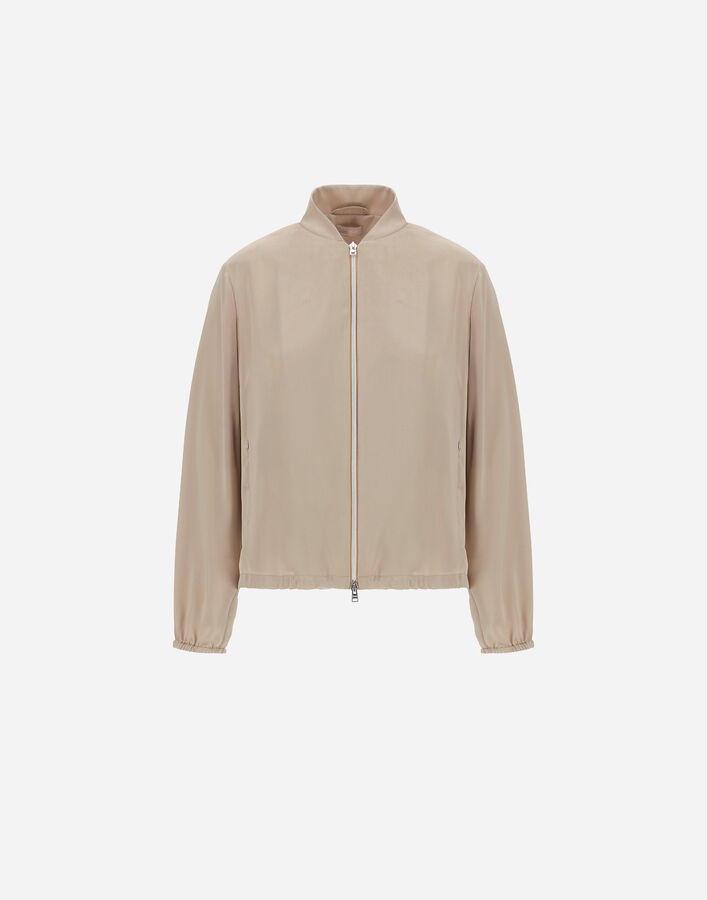 Herno RESORT BOMBER JACKET IN EXTRA-FINE SATIN  GT00001DR129121985