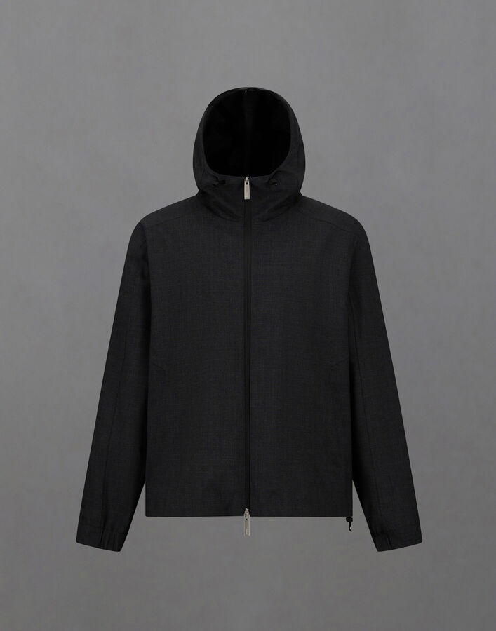 Herno LAMINAR JACKET IN WOOL TOUCH  GI00192UL128479487