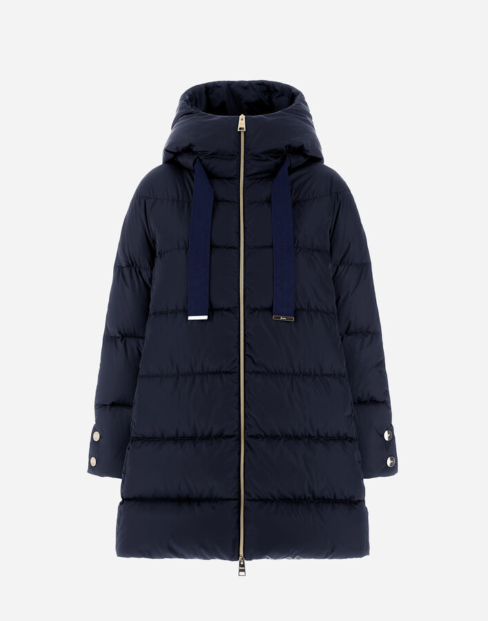 Herno A-SHAPE JACKET IN SATIN  PI1304D12170Z9202