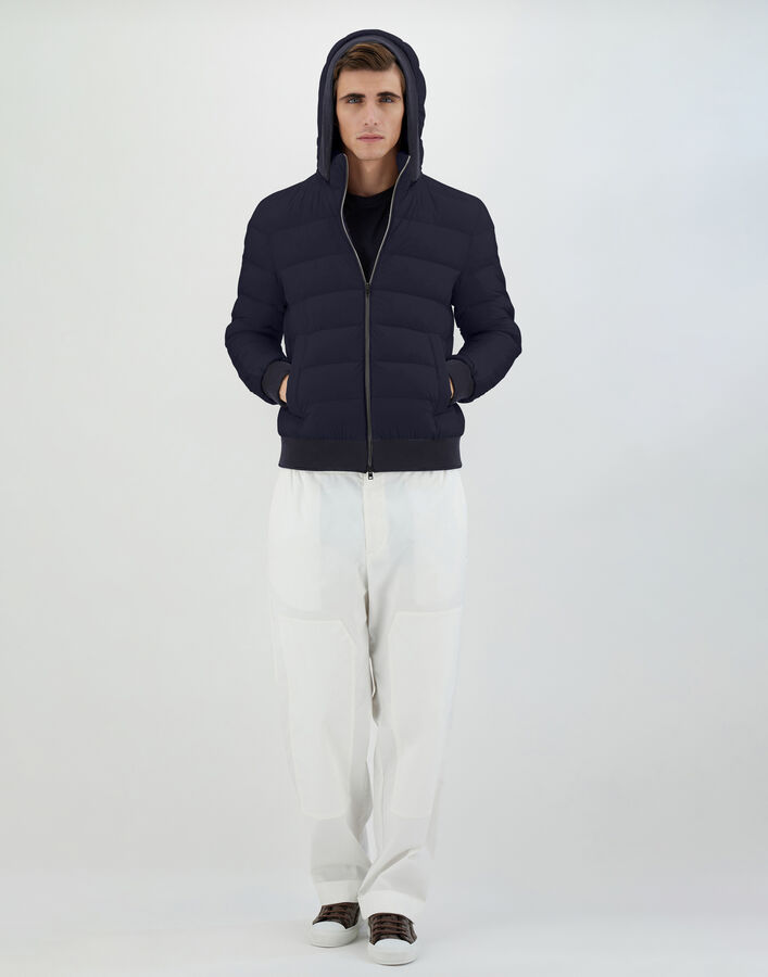 Herno Bicolor Cashmere Hoodie