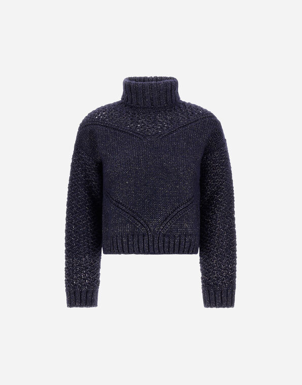 Herno OPENWORK KNIT TURTLENECK  ML000079D760999200