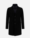 Herno COAT IN DIAGONAL WOOL AND NYLON ULTRALIGHT  CA0045U396019300