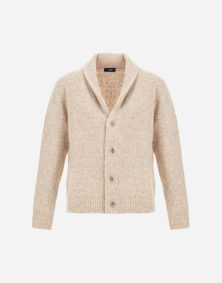 Herno CARDIGAN IN MELANGE WOOL BLEND  MC000204U702951985