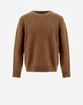 Herno SWEATER IN PLAIN ALPACA WOOL  MG000155U702448162