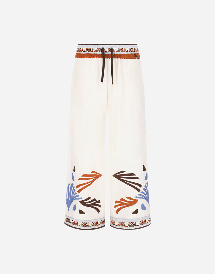Herno TROUSERS IN SUMMER PRINT COTTON  PT000233D133209999