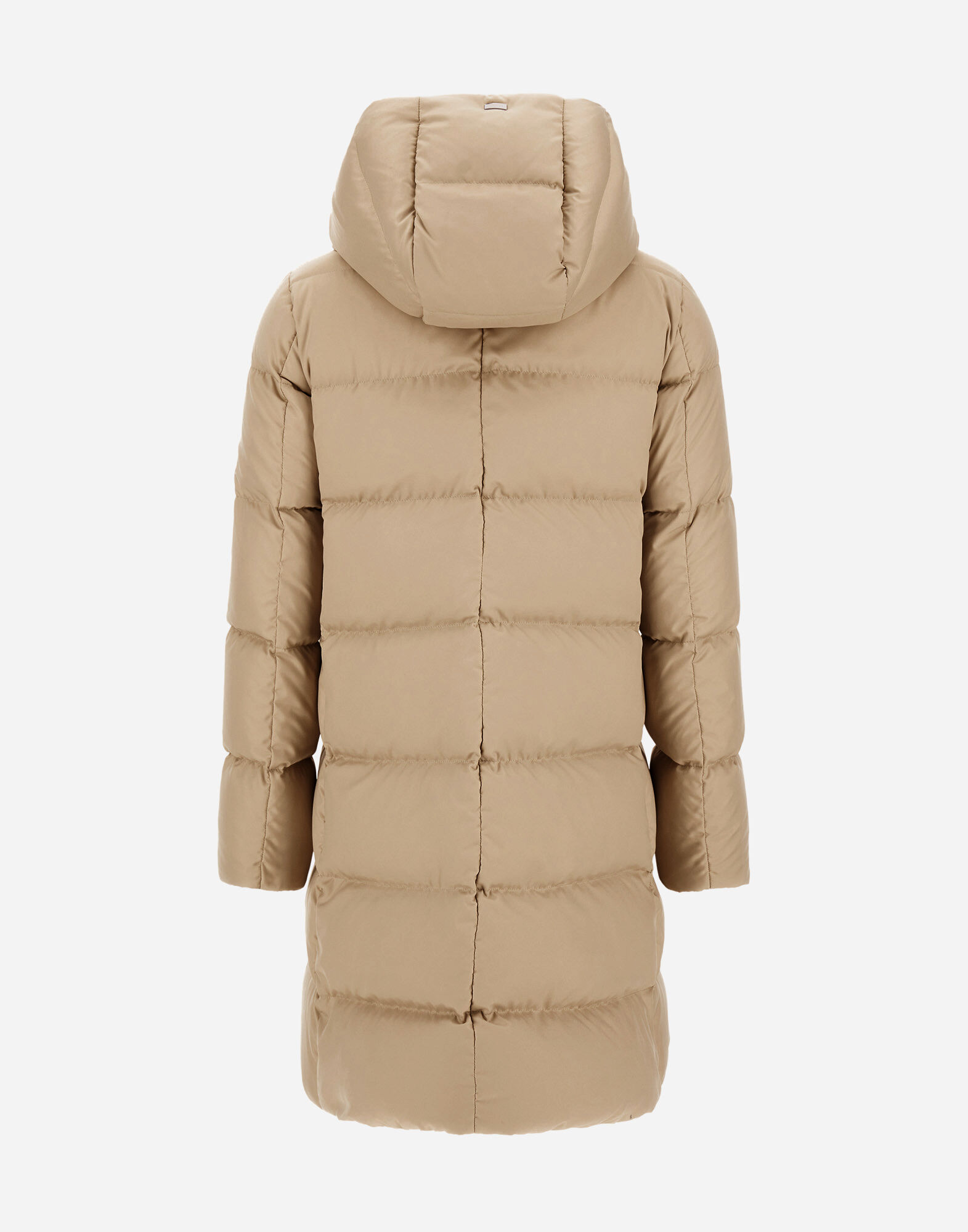 A-SHAPE JACKET IN ARENDELLE AND NEW LADY FAUX FUR in Light Beige