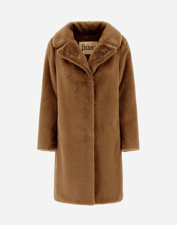 Herno COAT IN SOFT ALTERNATIVE FUR  GC000461D124222157
