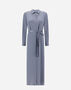 Herno RESORT SHIRT DRESS IN SATIN EFFECT  AB00007DR125469121