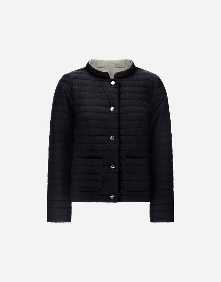 Herno REVERSIBLE JACKET IN ECOAGE AND NYLON ULTRALIGHT  PI001892D12456ZM019319