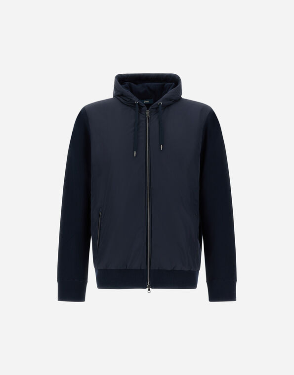 Herno PIQUE' KNIT AND NYLON JACKET  MC000168U720569201