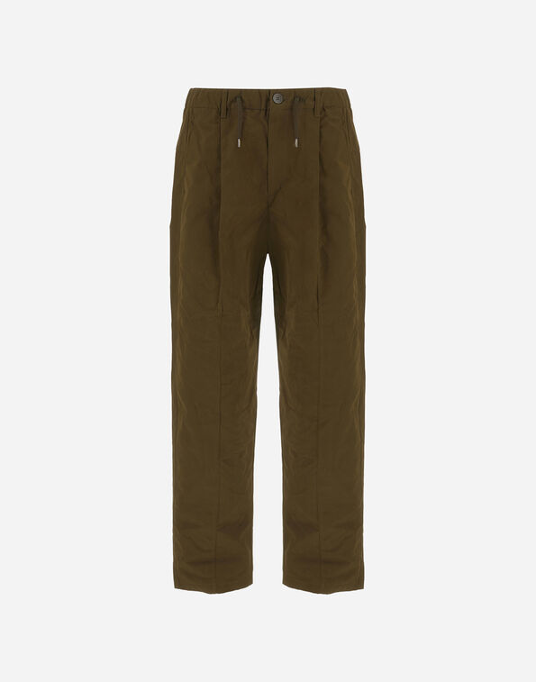 Herno TROUSERS IN WAXED TECH COTTON  PT000131U13800Z7740