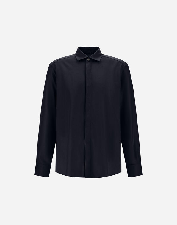 Herno RESORT SHIRT IN CASHMERE AND SILK  CM00015UR380879200