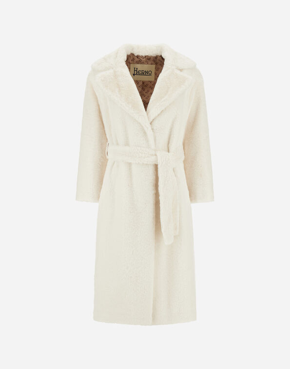 Herno COAT IN SOFT ALTERNATIVE FUR  CA000586D124221000