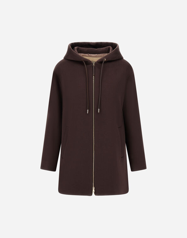 Herno SABLE-EFFECT WOOL JACKET  GC000596D333138800