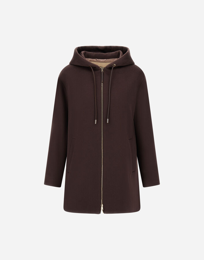 Herno SABLE-EFFECT WOOL JACKET  GC000596D333138800