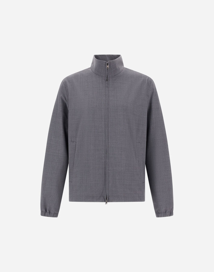 Herno BOMBER JACKET IN COOL STRETCH WOOL  GT000003U128089450