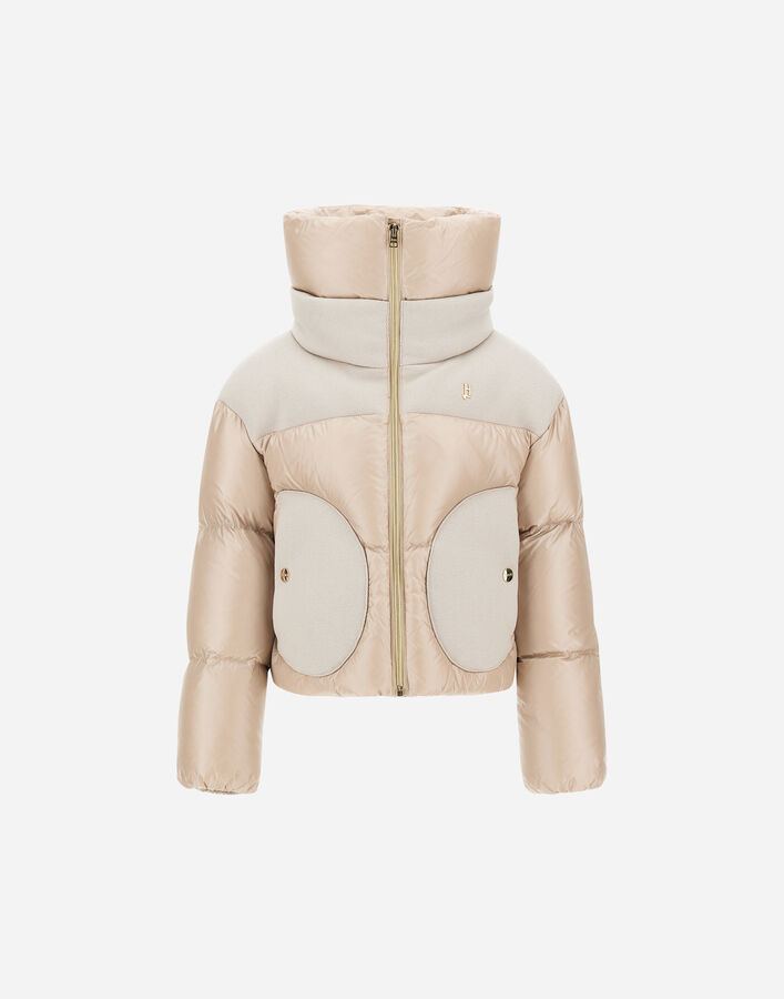 Herno CAPE IN NYLON ULTRALIGHT AND ECOWOOL  PI000190G12017Z1985