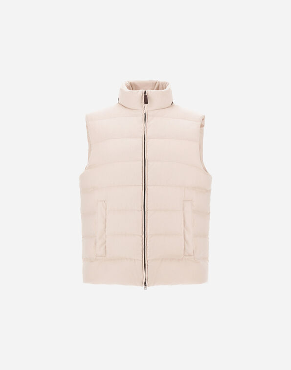 Herno CASHMERE AND SILK VEST WITH MONOGRAM  PI001383U380871985