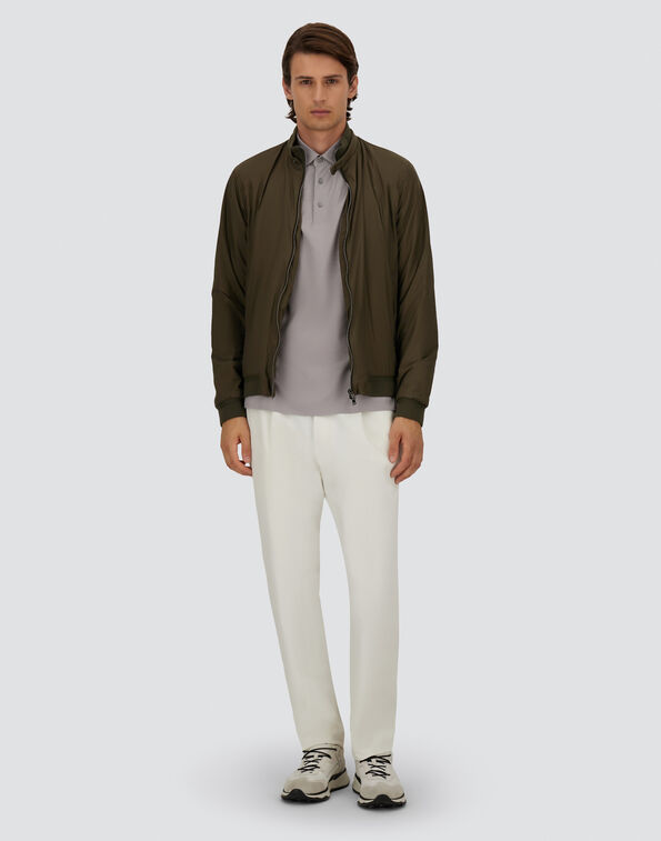 Herno ECOAGE HIGH-COLLAR BOMBER JACKET  GI000414U12456Z7720