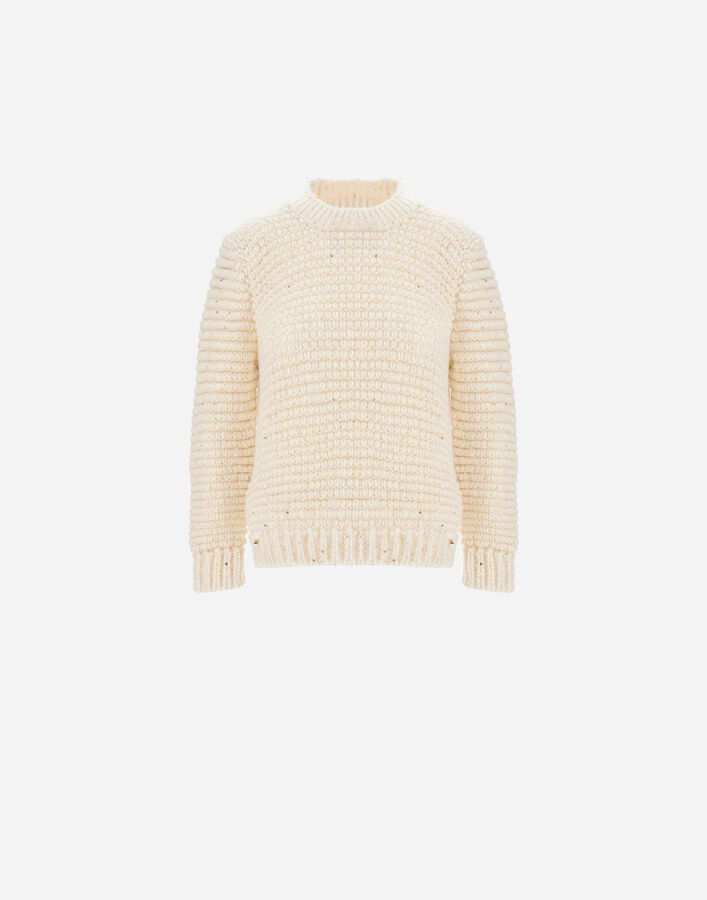 Herno RESORT SWEATER IN ALPACA AND LUREX BLEND  MG00050DR703351100