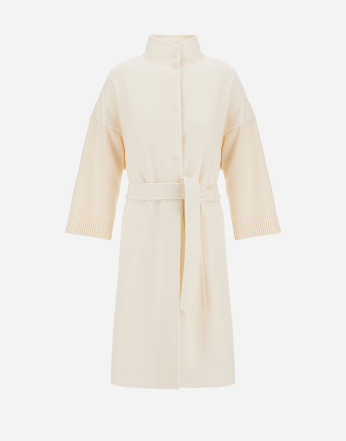 Herno RESORT COAT IN DOUBLE-LAYERED WOOL FABRIC  GC00079DR334151000