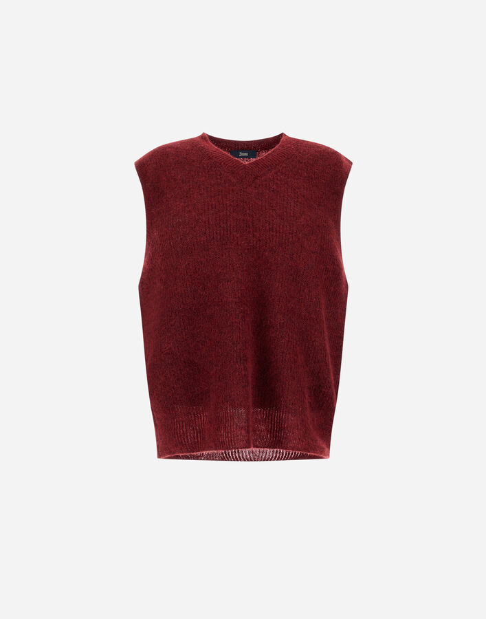 Herno VEST IN COB STITCH ALPACA WOOL  MV000008U703126705