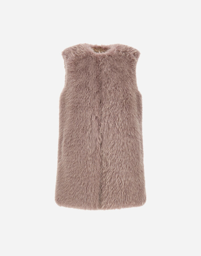 Herno RESORT VEST IN FULLNESS FAUX FUR  GC00065DR126274400