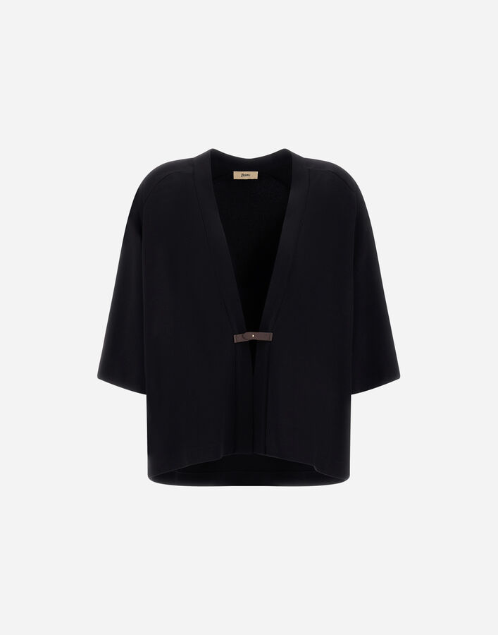 Herno CARDIGAN IN PONTE ROMA JERSEY  JC000077D560259300
