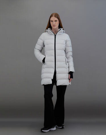LAMINAR SLIM-FIT COAT IN GORE-TEX INFINIUM WINDSTOPPER in Ice for 