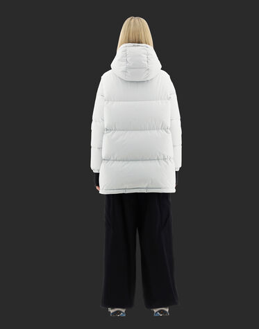 LAMINAR OVERSIZE GORE-TEX WINDSTOPPER COAT in Ice for Women | Herno®