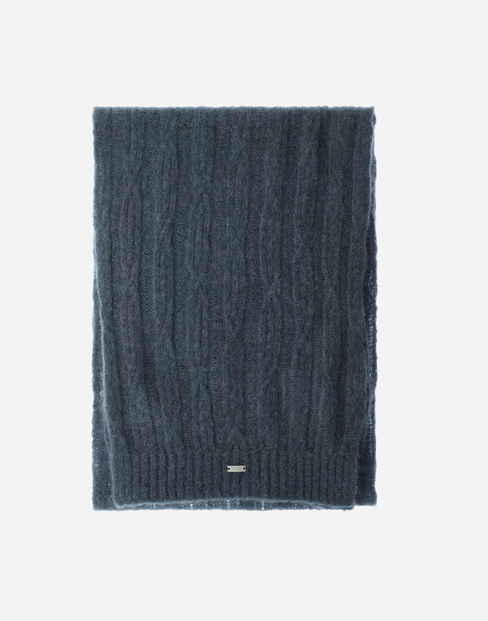 Herno RESORT SCARF IN CABLE KNIT ALPACA WOOL  SCP0006DR702759123