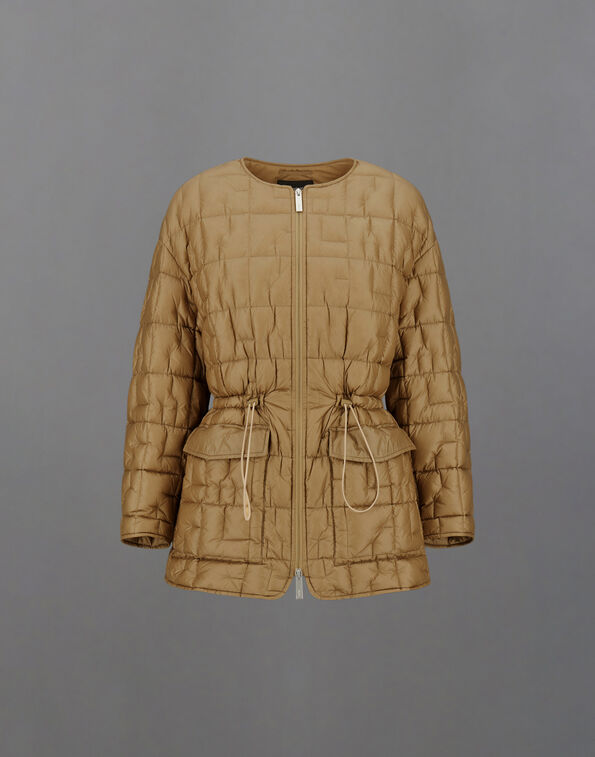 Herno LAMINAR CREW-NECK JACKET IN QUILTED RIPSTOP  PI00389DL128432154