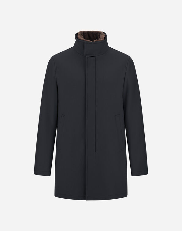 Herno COAT IN ECOWOOL AND LIGHT FAUX FUR  CA000214U333449200