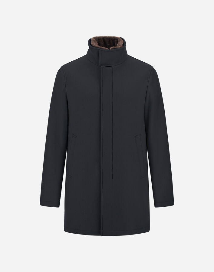 Herno COAT IN ECOWOOL AND LIGHT FAUX FUR  CA000214U333449200