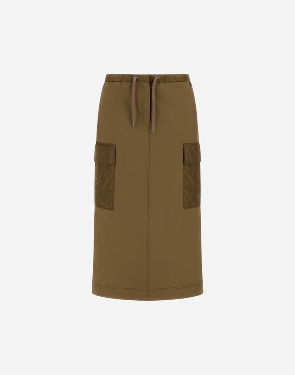 Herno SKIRT IN COTTON FEEL AND NYLON CHAMONIX  GN000067D125317740