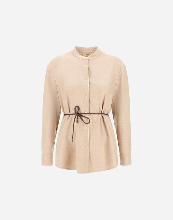 Herno SHIRT IN BI-STRETCH LUREX WOOL  CM000024D334671985