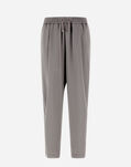 Herno RESORT TROUSERS IN SATIN EFFECT  PT00004DR125469433