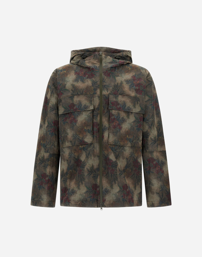 Herno PARKA IN TROPICAL PATTERN RIPSTOP  GC000113U127778500